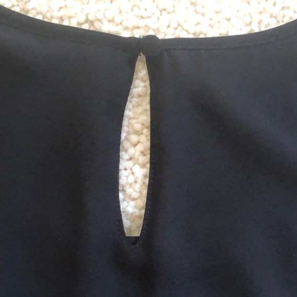 Guess sequin / chiffon blouson mini dress - Picture 10 of 16